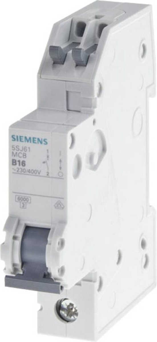 SIEMENS Ingenuity for life Zekeringautomaat 1-polig 16 A 5SJ61166KS