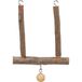 Trixie Natural Living Vogelschommel met belletje, 15 × 12 cm