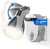 Trango 2635-018 LED-sensor nachtlampje MILO chroom
