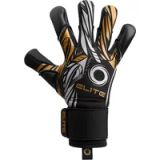 Elite Sport Nobre Black Keepershandschoenen - Zwart / Goud | Maat: 8
