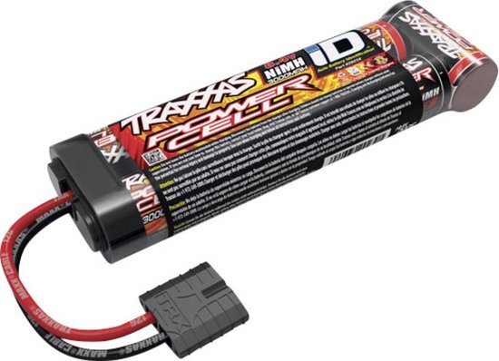 TRAXXAS Battery Power Cell 3000mAh NiMH 7-C flat 8.4V