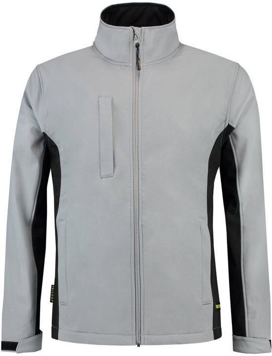 Tricorp Soft Shell Jack Bi-Color - Grijs-Zwart - maat M