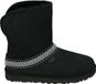 UGG CLASSIC SHORT CRESCENT W - Snowboots - Zwart - Maat 40