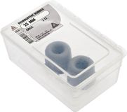 Deltafix Tampons de porte en caoutchouc 35mm gris 2 pièces