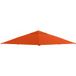 KEABBA Orange Polyester Garden Gazebo Replacement Canopy, 2.98 x 2.98 M