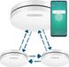 Aroha Smart Connect & Link Rookmelder - 10 jaar batterij - Slimme & koppelbare brandmelder met app Tuya & Smartlife - Multipack 3 set