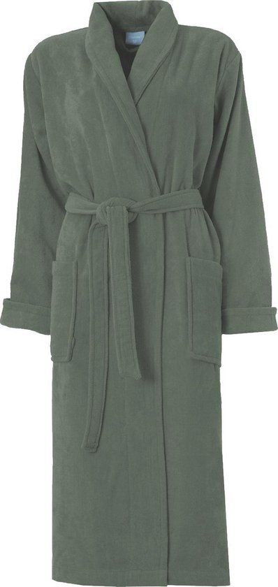 Seahorse Pure Badjas - Katoen - Groen - Unisex - M