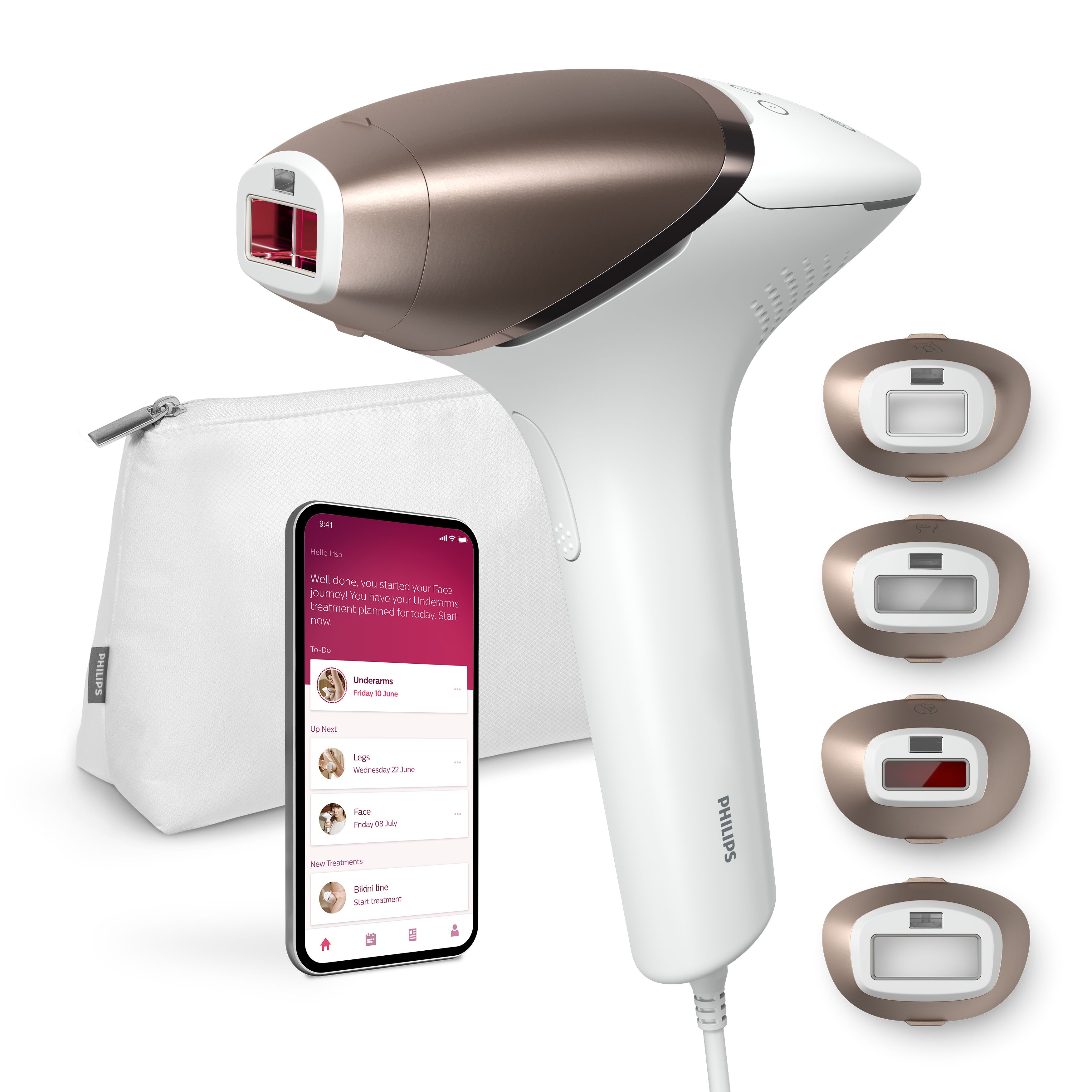 Philips Lumea IPL 8000 Series BRI948/00R1 Gereviseerd IPL-ontharingsapparaat