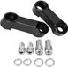 Rétroviseurs de moto - Rehausseurs - 2 jeux - Kit adaptateur pour motos - 10mm et 8mm - Rehausseur/extension de montage