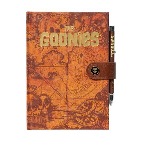 Grupo Erik The Goonies - Treasure Map A5 Premium Notitieboek met projector pen