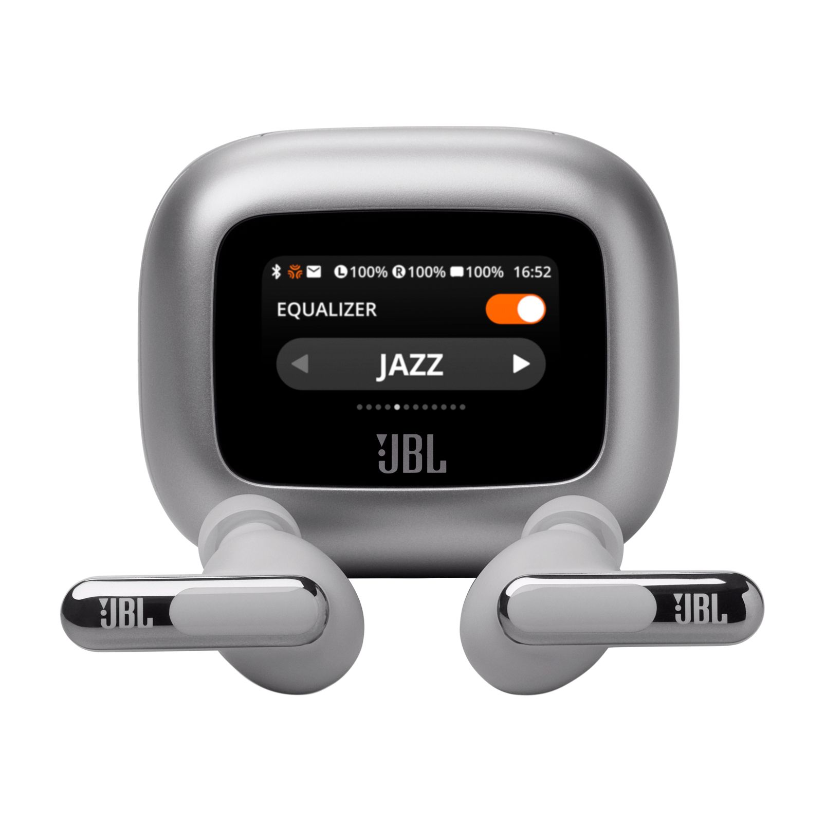 JBL Live Beam 3 - Draadloze In-ear Headset - Zilver