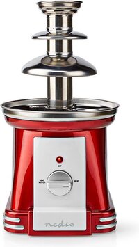 Nedis Chocolade Fountain - 90W - Red/White