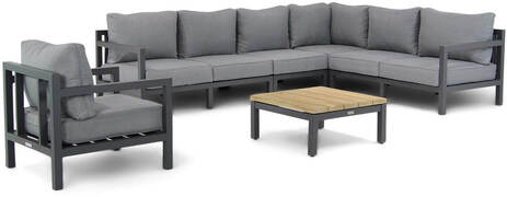 Lifestyle Garden Furniture Lagos/Riviera hoek loungeset 6-delig