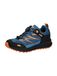 LICO Lage schoen 'Sheffield' duifblauw / oranje / zwart