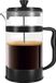 Kichly Cafetière avec filtre en acier inoxydable, French Press, 8 tasses, noir