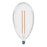 Daylight Italia Mammamia Lampe à suspension LED - Ø 18 x 35,5 cm - E27 - 13W dimmable - 2700K - transparent