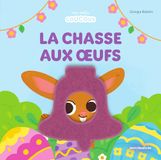 La chasse aux oeufs: Livre à flaps en feutrine - dès 1 an