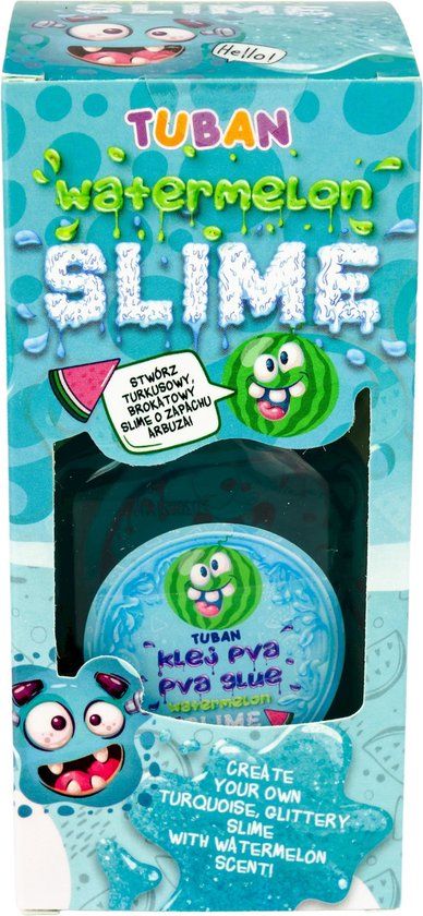 Tuban - Kit - DIY Slime - Watermelon - 6+ Years - Aqua