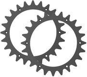 INF Verbeterde Tractie Spikes voor Worx Landroid Maaier - Zwart