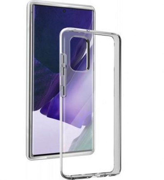 Bigben Connected Silisoft - Achterzijde behuizing voor mobiele telefoon - thermoplastic polyurethaan (TPU) - transparant - voor Samsung Galaxy Note20, Note20 5G