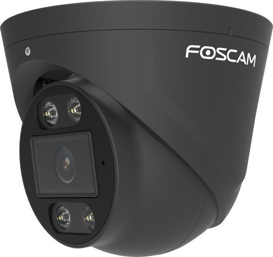 Foscam T5EP IP Camera - 3K QHD - PoE - Outdoor/Indoor - Black