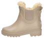 KEQ Chelsea Bottes de pluie en fourrure - Beige - Taille 25/26