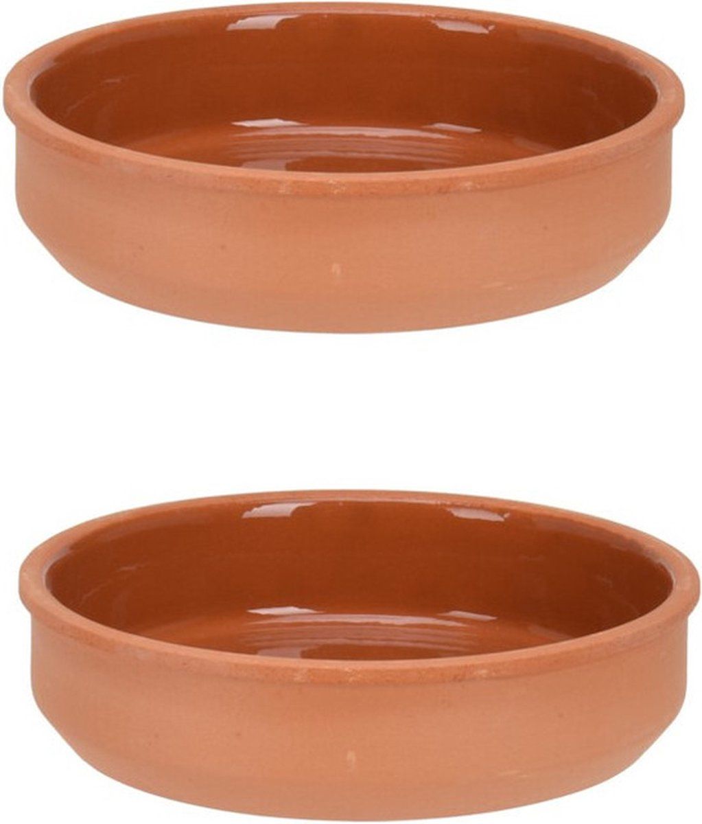 Tapas schaaltjes 450 ml terracotta (2 stuks)