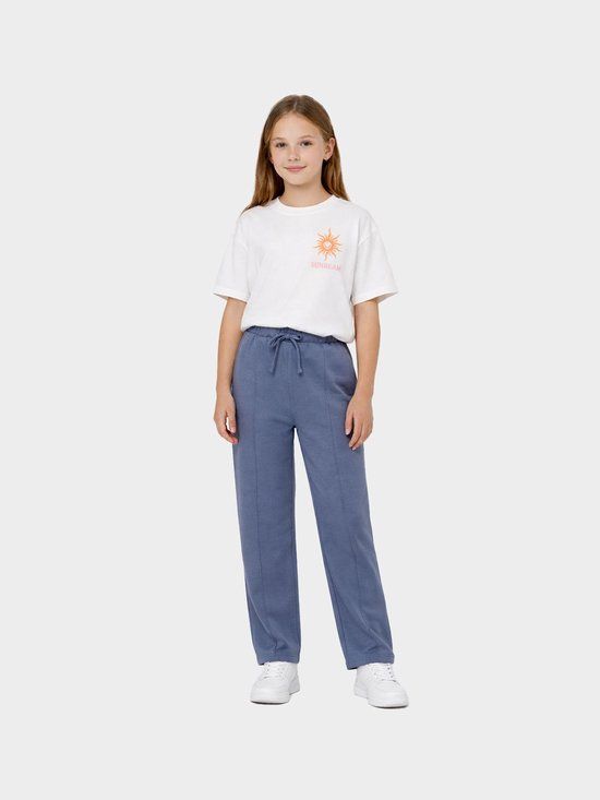 ONLY KOGADA wide fit broek licht blauw maat 152