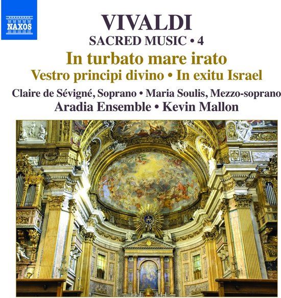 Outhere Naxos Aradia Ensemble & Kevin Mallon - Vivaldi: Sacred Music Vol. 4 (CD)