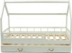 Viking Choice Huisbed - 80x160 cm - met bedlade - wit