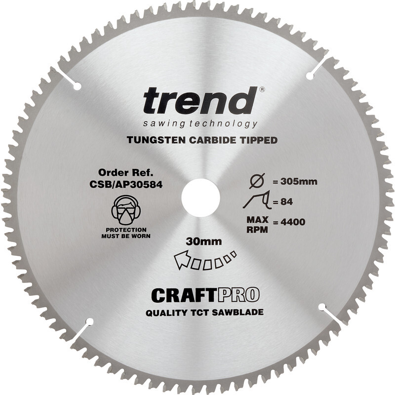 Trend Trend AP cirkelzaagblad 305x30x3,0mm 84T