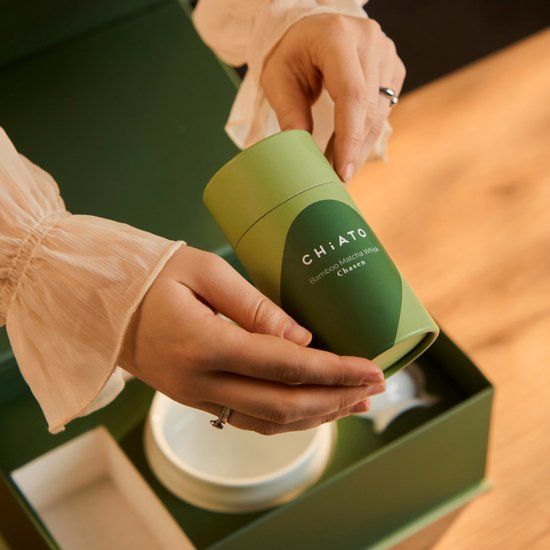 Chiato Matcha theeset Zen Pure White – Wit
