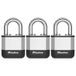 MASTER LOCK PK1EURTRI hangslot Beugelloos hangslot 3 stuk(s)