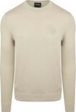 Lyle & Scott Tonal Pullover Greige - Maat XXL - Heren