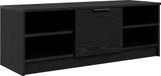Syfax Eiken TV-kast 102 x 35 x 36,5 cm Zwart