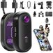 Caméra de sport mini - 4K - 120 degrés - Étanche 30 m - Wi-Fi - Noir