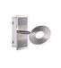Fischer&Honsel Dent wandlamp, metaal, 6 W, nikkel