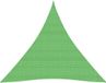 vidaXL Zonnezeil Lichtgroen HDPE 3,6x3,6x3,6 m
