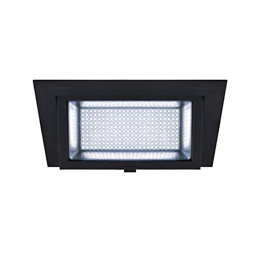 SLV ALAMEA plafondinbouwlamp aluminium zwart