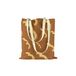 Bonamaison Sac fourre-tout imprimé Sac à provisions réutilisable en toile avec poignées 34x40 cm