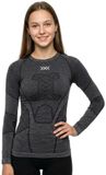 X-Bionic Symbio Merino Lange Mouwen Basislaag Grijs XS Vrouw