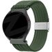 Bracelet tissé en nylon Bandz Zenwatch Venice (vert olive)