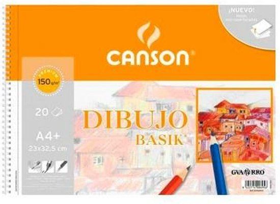 Canson Basik Tekenblok - Soepel - Microgeperforeerd