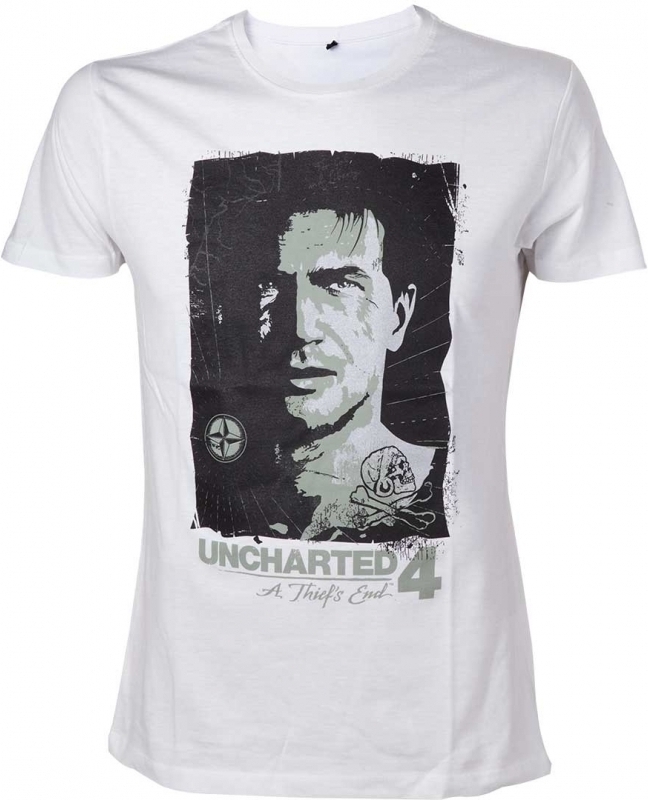 Difuzed - Bioworld Europe Uncharted 4 Nathan Drake Compas Tshirt