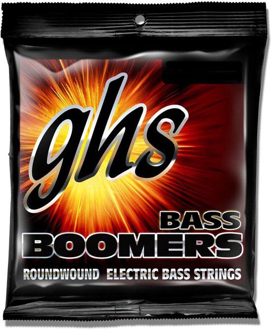 GHS Boomers 4-String Bass Guitar Strings - 18-50 Long Scale Plus