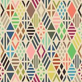 Homemania Vloerkleed met vierkante print, geometrisch motief, antislip, voor woonkamer, slaapkamer, meerkleurig, van polyester, katoen, 100 x 150 cm