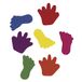 Rayher 3001349 Crepla-hang- en voetjes, 2 soorten, 3-3,5 cm, SB-Btl. 130 stuks
