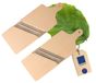 Houten koolsnijder - 40 cm - Set van 2