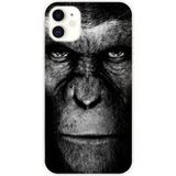 1001 coques Apple iPhone 11 Monkey Siliconen hoesje