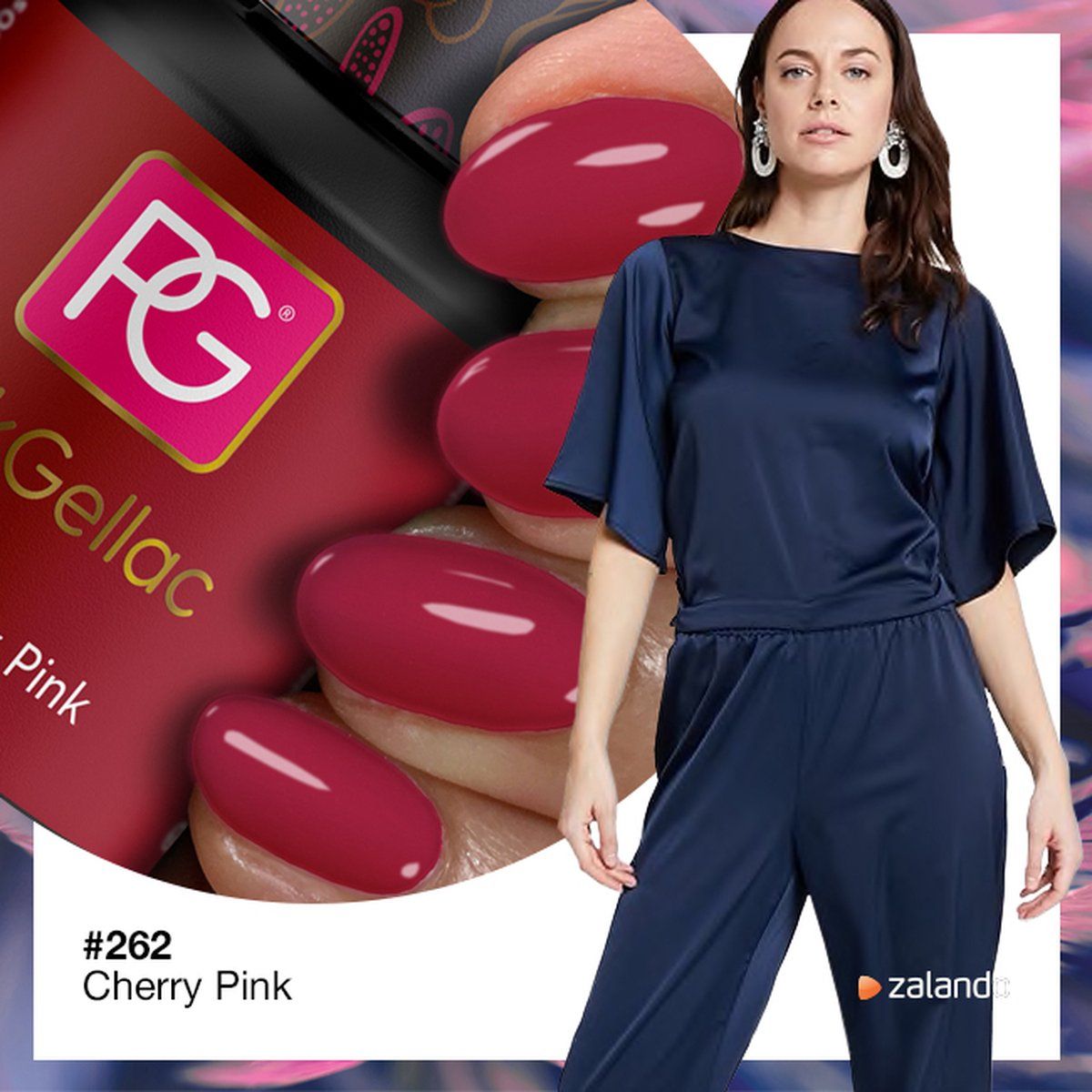 Pink Gellac - Cherry Pink - Gellak - 15ml - Vegan - Roze - Glanzend